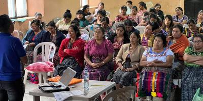 Emprendedoras de Sololá dan el primer paso para conformarse en asociación