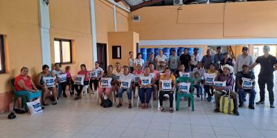 Familias de El Progreso reciben semillas de maíz