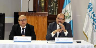 El Subdirector de ONSEC dio las palabras de bienvenida en la capacitación