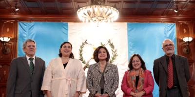 Vicepresidenta Karin Herrera