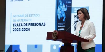 Vicepresidenta Karin Herrera