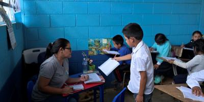Remozamiento de la Escuela Oficial Llano Largo, Jutiapa.