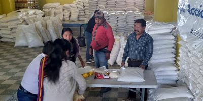 Alimentos por Acciones, un incentivo al desarrollo comunitario