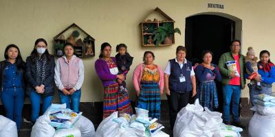 Entregan alimentos a familias con niños y niñas identificados con desnutrición aguda