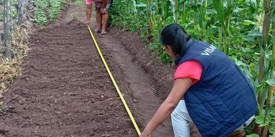 Familias de Jalapa que han impulsado proyectos reciben alimentos
