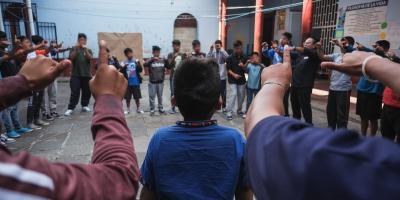 Las y los jóvenes vivieron un día lleno de sonrisas