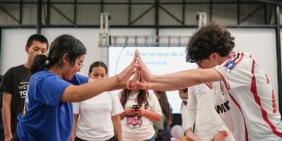 Los jóvenes disfrutaron con todas las actividades