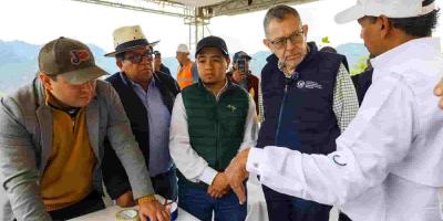 El ministro de Comunicaciones, Infraestructura y Vivienda, participó en la ceremonia de inauguración del mejoramiento de la Ruta Nacional 12 Sur en San Marcos. La finalización de este proyecto beneficia de forma directa a alrededor de 198,146 personas en la región. 
