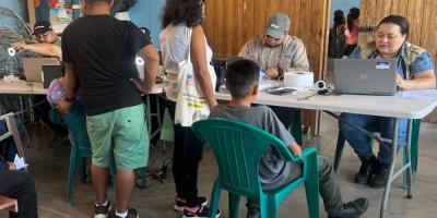 Migración recibe más de 20 solicitudes de refugio durante su visita a Cuilco, Huehuetenango