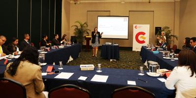 La Directora de la ONSEC expuso la situación del servicio civil guatemalteco.