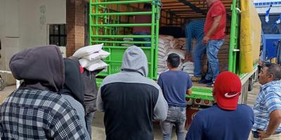 Inicia recepción de alimentos para familias de Quiché y Huehuetenango