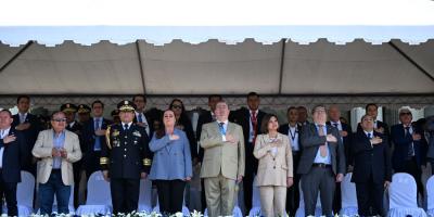 Presidente Bernardo Arévalo y Vicepresidenta Karin Herrera