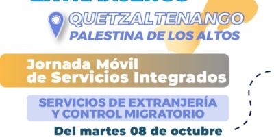 Palestina de los Altos, Quetzaltenango, tendrá jornada de servicios integrados