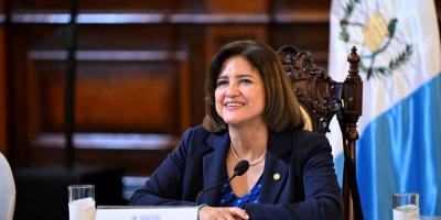 Vicepresidenta Karin Herrera