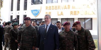 Inauguración de Comandancia de Reserva Militar Zona 13