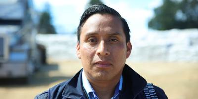 Agricultor de Sololá reconoce que ahora sí se apoya a las comunidades
