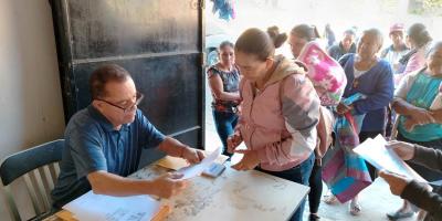Familias de Jalapa y Santa Rosa reciben Alimentos por Acción