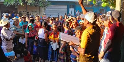 Inician entregas de APA que favorecen a más de ocho mil familias