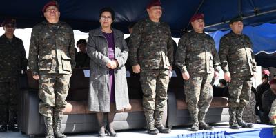 Ejército de Guatemala inaugura la Comandancia de la Fuerza de Tierra.