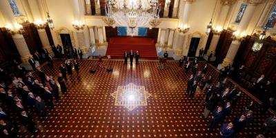 La ceremonia se celebró en el Salón de las Banderas, Palacio Nacional de la Cultura.