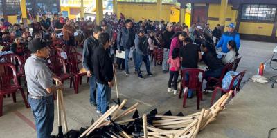 Agricultores y agricultoras del occidente reciben el Bono Campesino 
