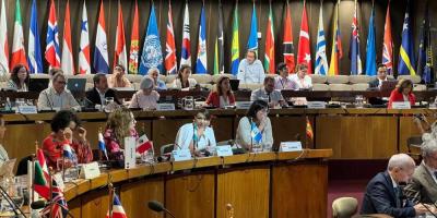 Participantes en el Seminario sobre la Medición del Desarrollo y su Relación con la Cooperación Internacional, celebrado en Chile.