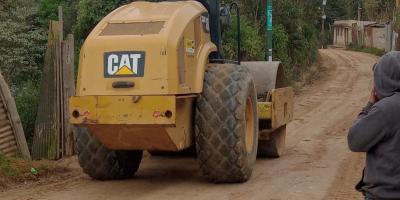 Zona Vial 1 inició trabajos de reconfirmación de camino de terracería 