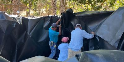 En Chiquimula se preparan para cosechar agua de lluvia