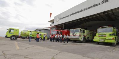  Servicio de Salvamento y Extinción de Incendios cuenta con nuevo espacio recupeado en el AILA