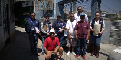 UDEVIPO y CONRED trabajan juntos para garantizar la seguridad y certeza jurídica de las familias 