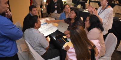 Especialistas en planificación y orden territorial participaron en el primer taller nacional para este grupo. 