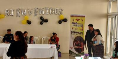 Las Abejitas, Patzicía estrena club de nutrición