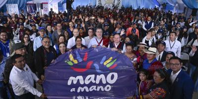 Mano a Mano en Santiago Chimaltenango, Huehuetenango. 