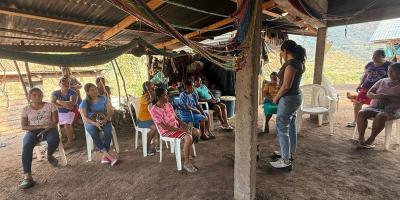 Mujeres del CADER de Jocotán capacitadas para cultivar y consumir alimentos saludables