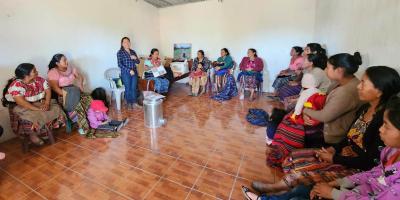 Productoras de Totonicapán fortalecen conocimientos en manejo de postcosecha y agricultura familiar
