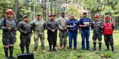 Jefe del Estado Mayor de la Defensa Nacional realizó un recorrido por las actividades que desarrollan en el marco de CENTAM GUARDIAN 2025