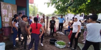Implementan huertos escolares con fines pedagógicos en Río Bravo, Suchitepéquez