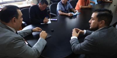 DGT escucha y apoya a transportistas de San Pedro Pinula, Jalapa