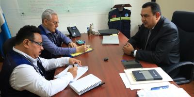 DGT presenta ante la PDH avances para mejorar la seguridad y calidad del transporte extraurbano