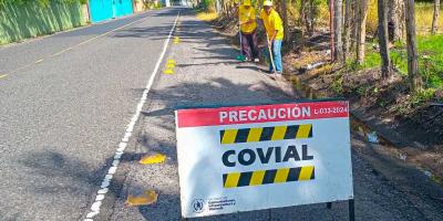 COVIAL mantiene en óptimas condiciones la ruta hacia las playas de Monterrico y Hawaii, Santa Rosa, como parte del Plan Conecta 2025