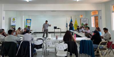 Extensionistas de Chimaltenango promueven el desarrollo agropecuario