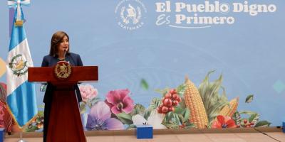 Karin Herrera, presidenta en funciones