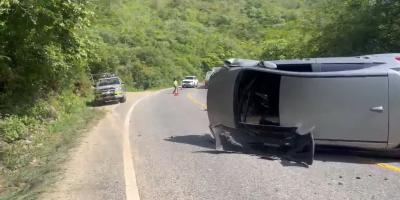 Provial brinda apoyo en incidente vial en Morazán, El Progreso