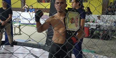 Brigadier Primero de PROVIAL conquista cinturón internacional en peso Gallo