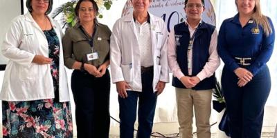 Reconocen el trabajo del personal de la Clínica de Atención a Víctimas Sobrevivientes de Violencia Sexual de El Progreso.
