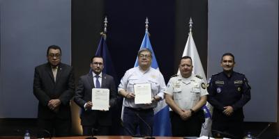 Ministerio de Gobernación firma convenio interinstitucional con la Superintendencia de Administración Tributaria