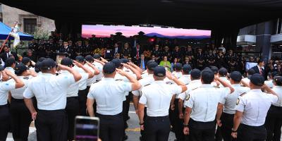 PNC conmemora 28 aniversario con desfile de honor