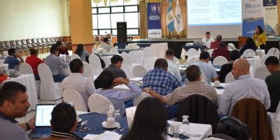Participantes en los talleres de planificación y presupuestación en Huehuetenango.