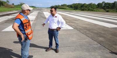 Supervisión estratégica: CIV busca fortalecer la aviación en Puerto Barrios