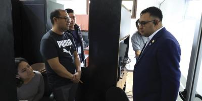 Visita Viceministro de Transporte